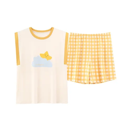 Qiao Ni Tong Pajama Set Women's Image Color