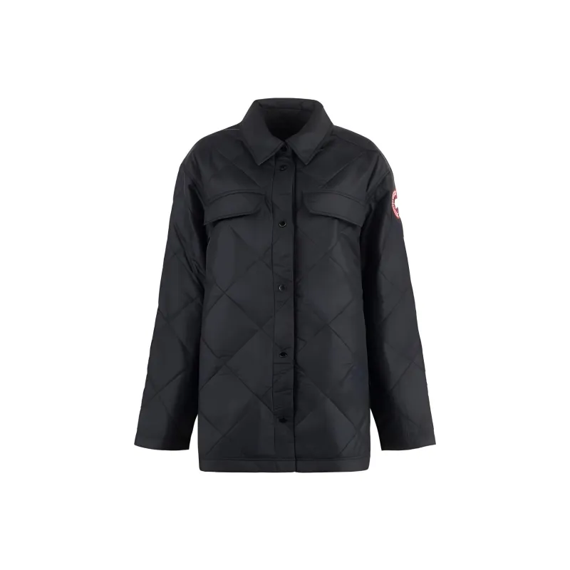 Canada Goose Albany Button-Up Quilted Shirt Jacket-0