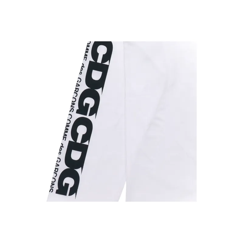 CDG T Shirts Unisex White-5