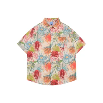YUZHAOLIN Shirts Unisex Yellow