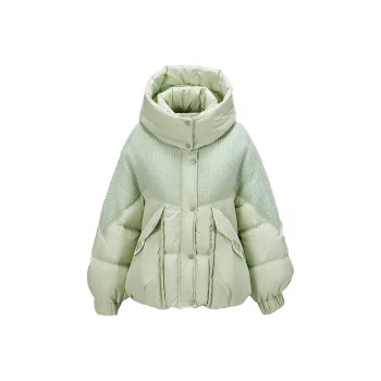 XIANGYING Down Jacket Women's Fruit Green