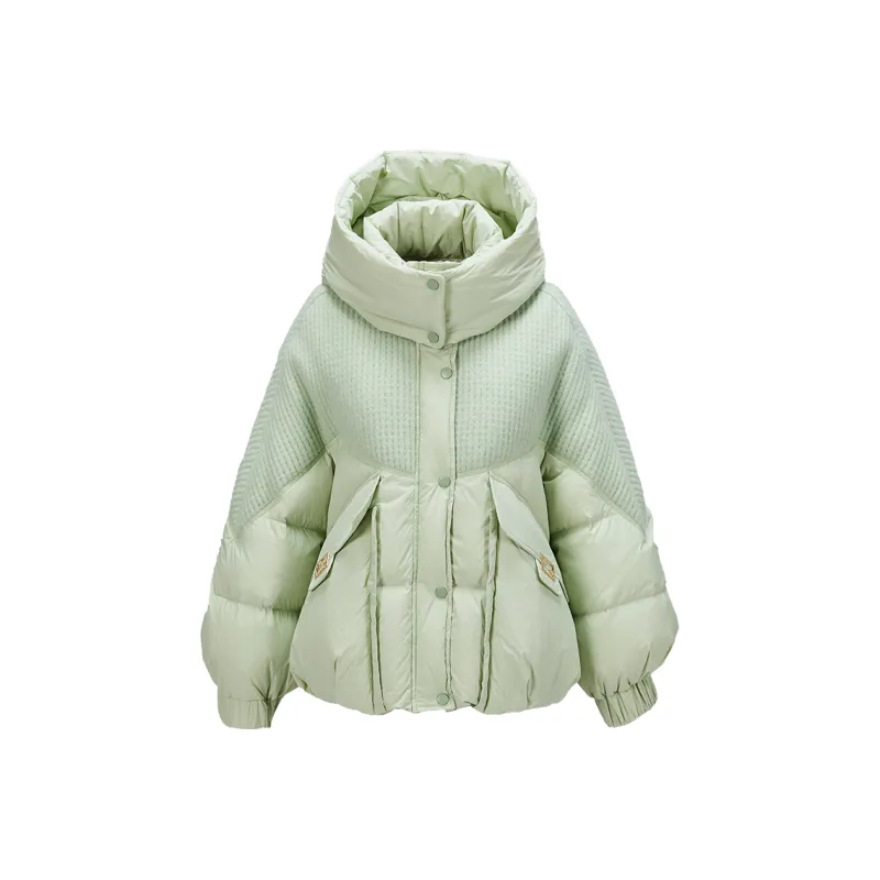 XIANGYING Down Jacket Women's Fruit Green-0
