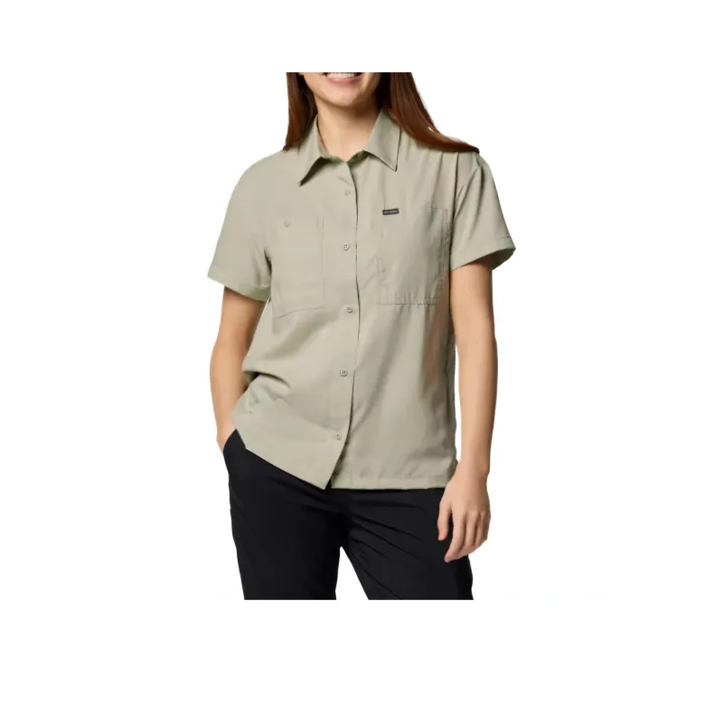 Columbia Silver Ridge Shirt Women's Light Green-0