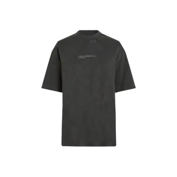 Karl Lagerfeld Jeans Glitter Logo T shirt