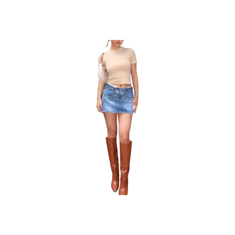 NASTY GAL T-Shirt Women's Stone Color-0