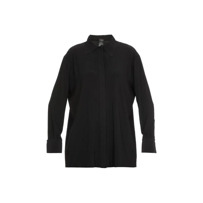 NORMA KAMALI Concealed Fastened Shirt-0