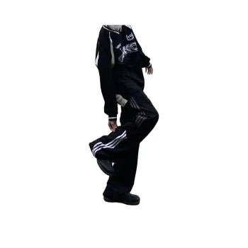 SOCKKEY Casual Pants Unisex Black