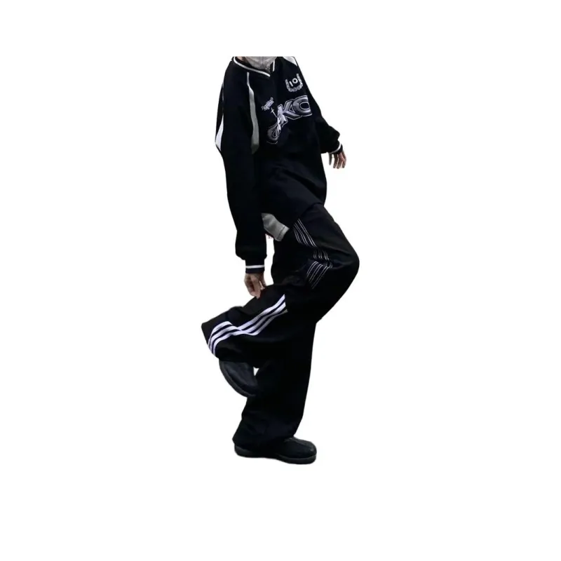 SOCKKEY Casual Pants Unisex Black-0