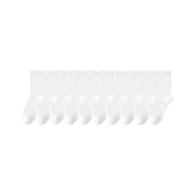 Cotton Gene Mid Calf Socks Women's 10 Pack-24
