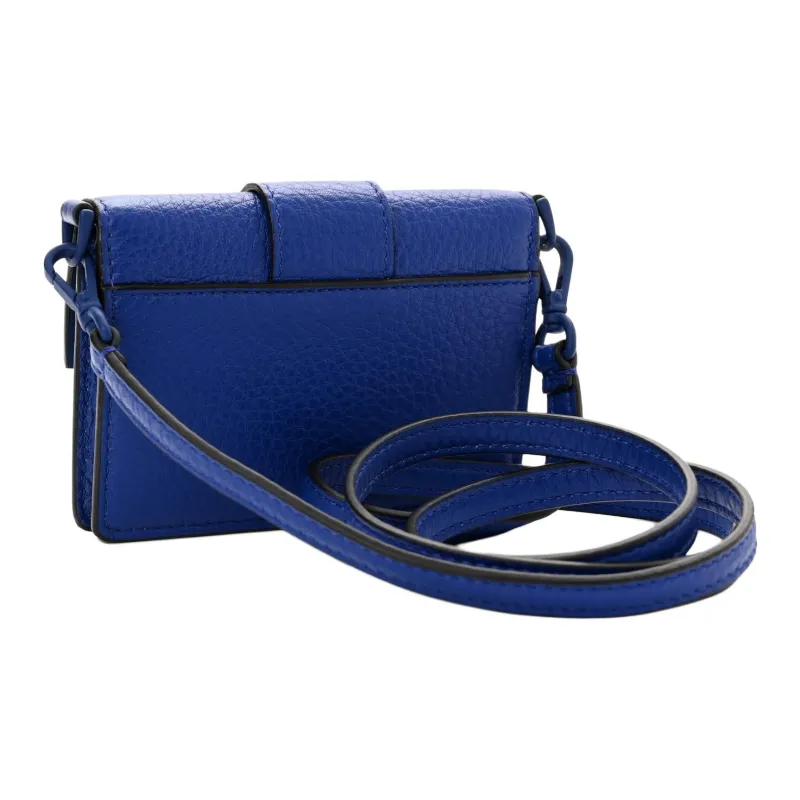 FENDI Baguette Calfskin Baguette Bag Clutch Shoulder Bag Crossbody Bag Regular Men's Blue-4
