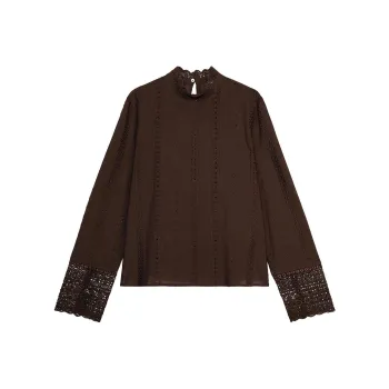 ZARA Shirts Women's Brown