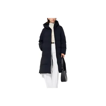 UNIQLO Down Jacket Women's Navy Blue