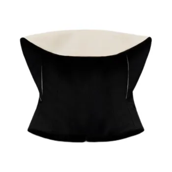 ZARA Halloween Limited Edition Series Strapless Tops Women's Black