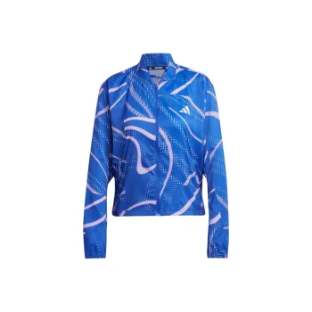 Adidas BREAK THE NORM JACKET Jackets Coats Women's Semi-Transparent Blue