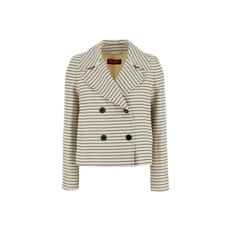 Max Mara Striped Blazer-0