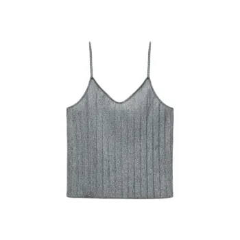ZARA Camisole Women's Zebra Print Gray
