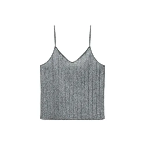 ZARA Camisole Women's Zebra Print Gray
