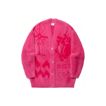 LiNing Knitwear Women's Raspberry Red Samba Red