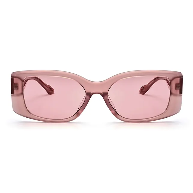 THE OWNER Plate Frame Rectangular Sunglasses Unisex-19