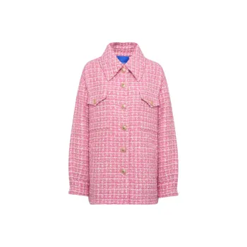 TSMLXLT Jackets Coats Women's Cherry Blossom Red Pink