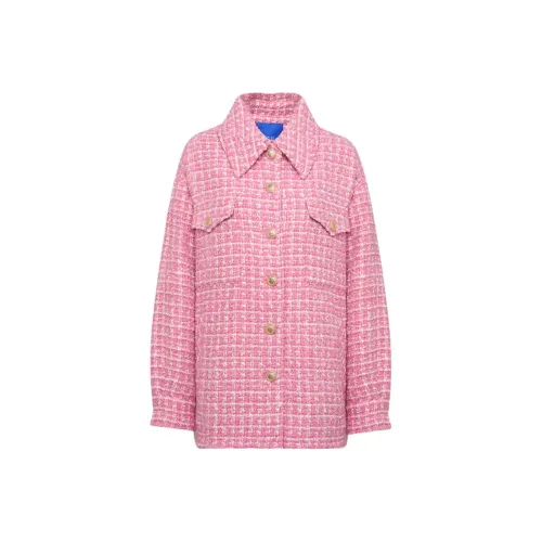 TSMLXLT Jackets Coats Women's Cherry Blossom Red Pink