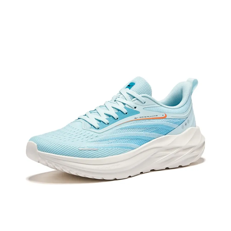 Erke Phantom 3.0 Wear-Resistant Slip-Resistant Rebound Low-Top Casual Running Shoes Men's Blue-2