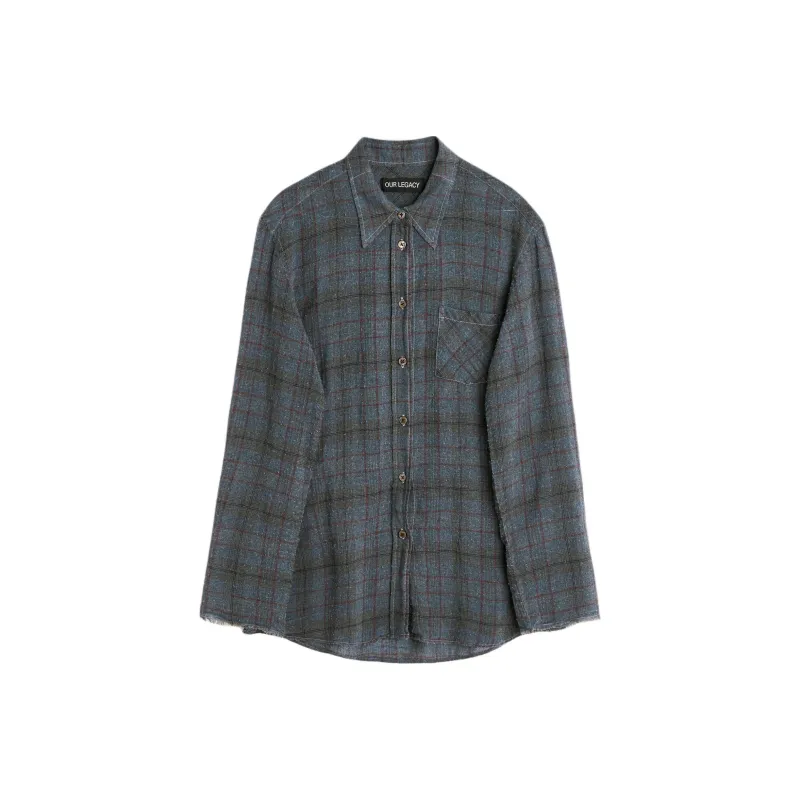 OUR LEGACY Checked Shirt-0