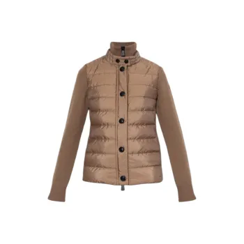 Moncler Knit Sleeved Down Cardigan