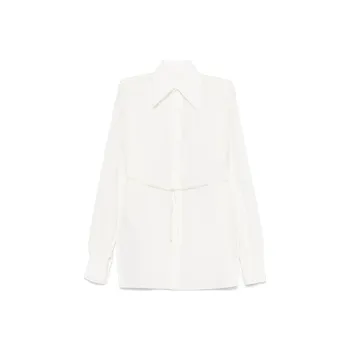 MM6 Maison Margiela Long Sleeved Belted Shirt