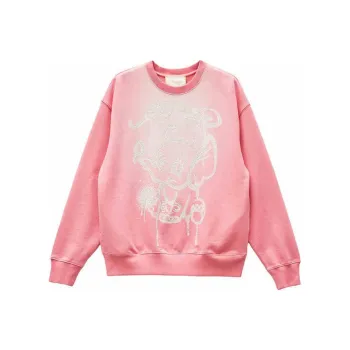 Ed Hardy Sweatshirt Women's Cherry Blossom Pink