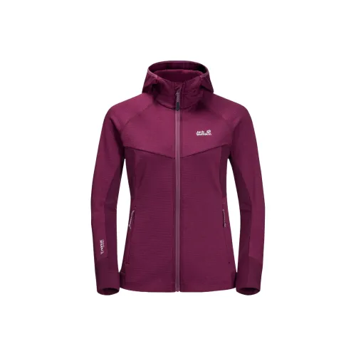 Jack Wolfskin Hydro Grid Jackets Coats Women's Wild Berry