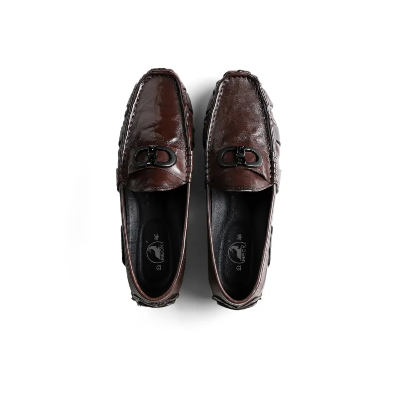 DCK Men's Casual Shoes Men Low Top Black Brown-7