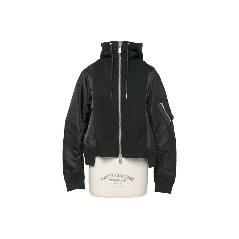 Sacai Jackets Women's Black-0