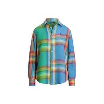 Polo Ralph Lauren Long Sleeved Logo Embroidered Shirt