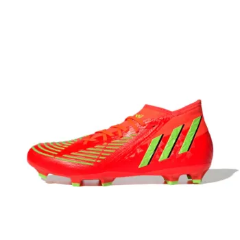 Adidas Predator Edge.1 FG Rubber Long Studs Cushioning, Wear Resistant Soccer Shoes Men's Red