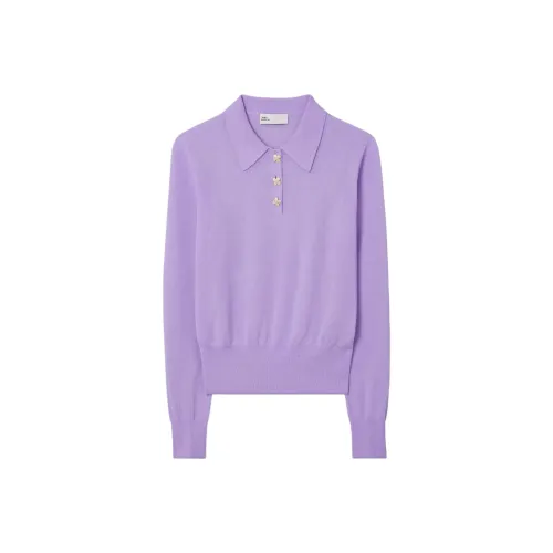 TORY BURCH Cashmere Sweater Women's Lavender