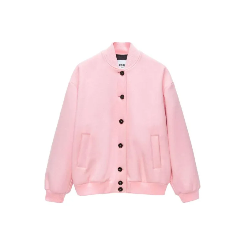 MSGM Graphic print Puffer Jacket-0
