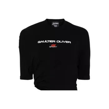 Jean Paul Gaultier X Shayne Oliver Folded style T shirt