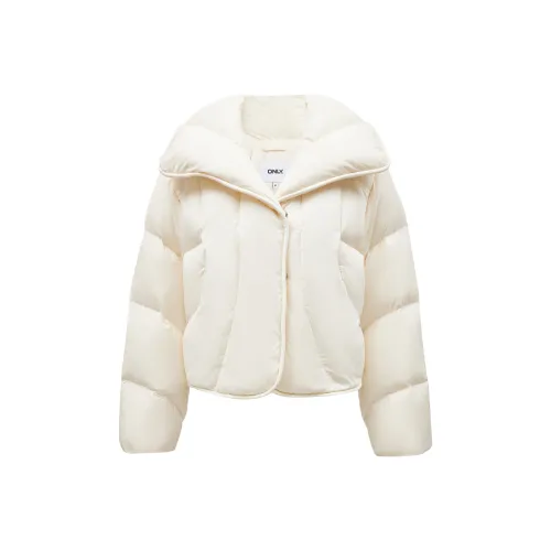 ONLY Down Jacket Women's A01 Antique White