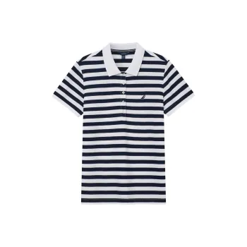 NAUTICA Polo Shirt Women's Navy Blue