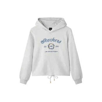 Skechers New Year Collection Sports Lifestyle Collection Sweatshirt Women's Light Heather Gray