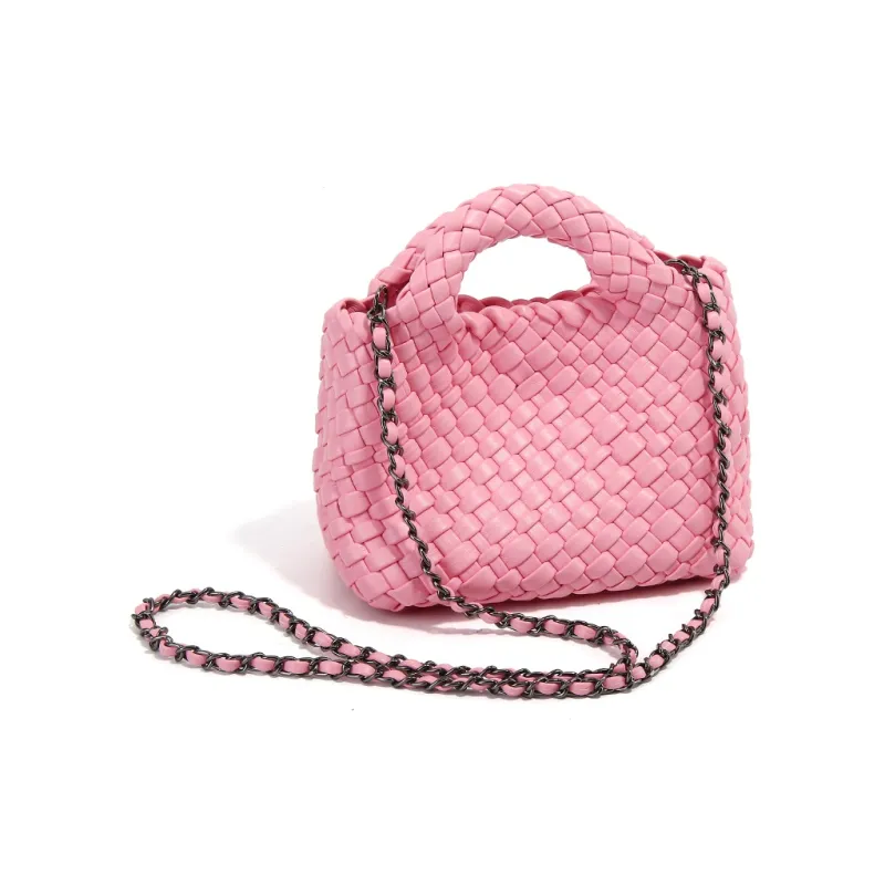 YOCAMU PU Basket Bag Handbag Mini Women's Multicolor-7