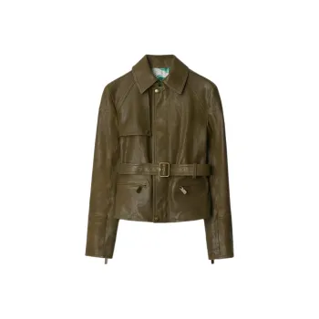 Burberry Jackets & Coats Women's Green