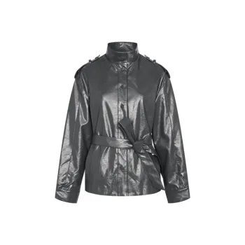 URBAN REVIVO Jackets Women's Cool Gray
