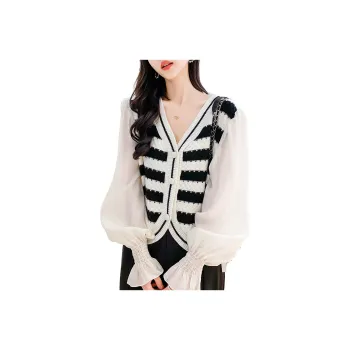 Mokana Knitwear Women's Black White