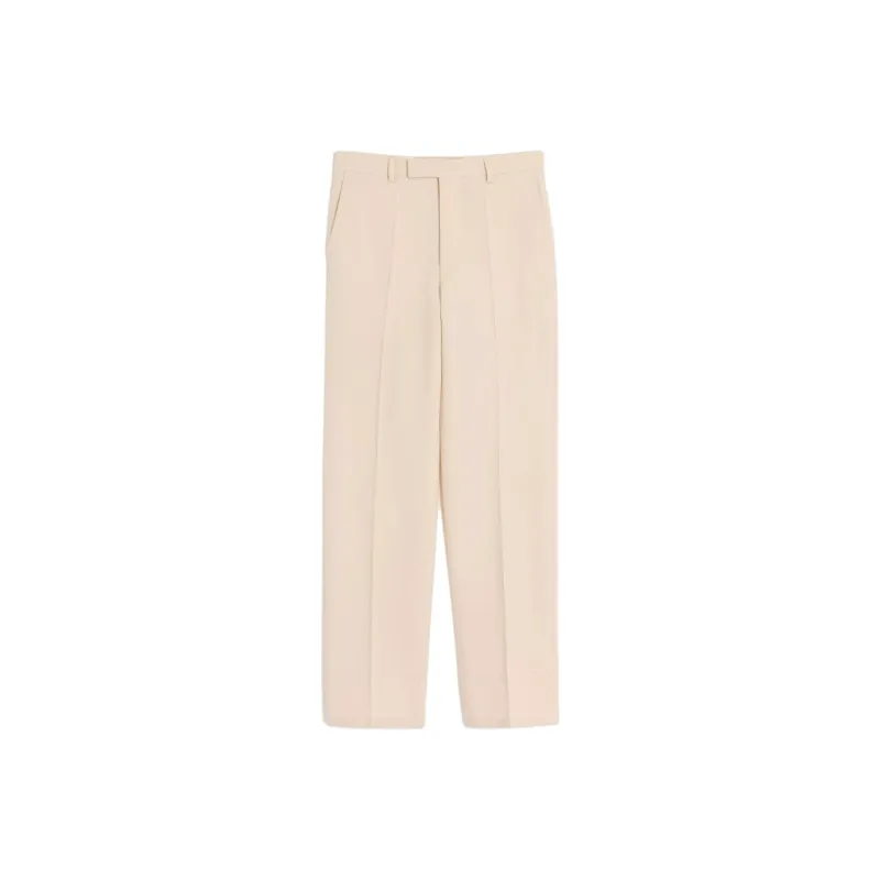 Valentino SS25 Casual Pants Men's Cream-0