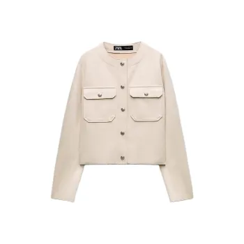 ZARA Jackets Coats Women's Light Camel