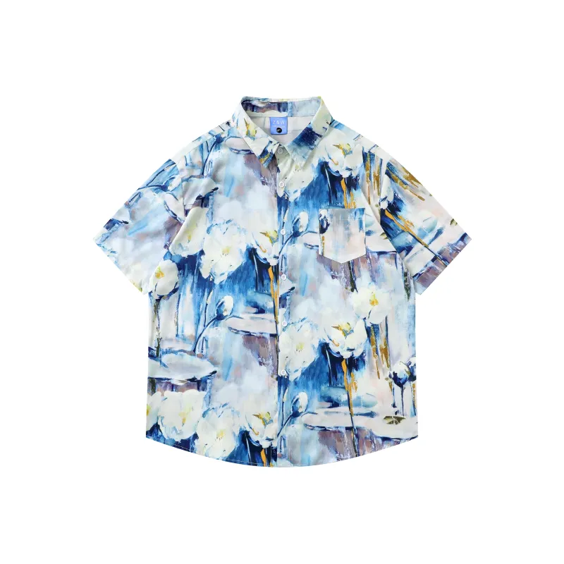 BEAR UNION Shirts Unisex Blue-0