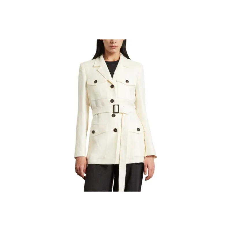 MaxMara Studio Jackets & Coats Women's White-0