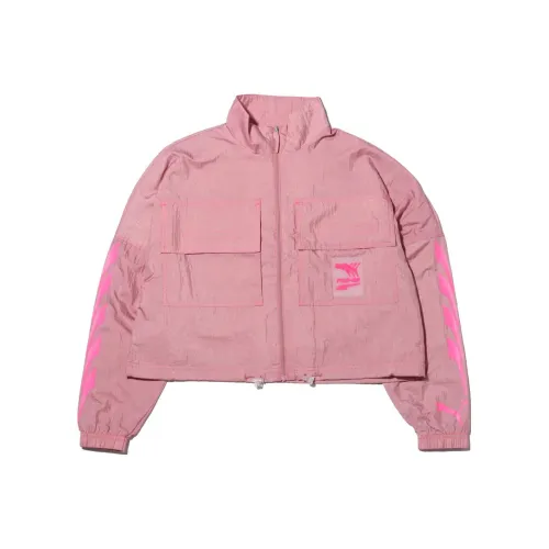 PUMA Jackets Women's Pink
